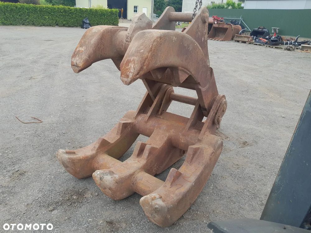 Chwytak 5cio palczasty, Szczęka Kleszcze Wyburzeniowe Kruszarka fi80mm. - 1