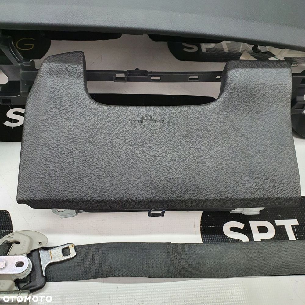 TOYOTA AURIS DESKA ROZDZIELCZA KONSOLA KOKPIT PULPIT PODUSZKI AIRBAG AIR BAG PASY KIT SET - 8