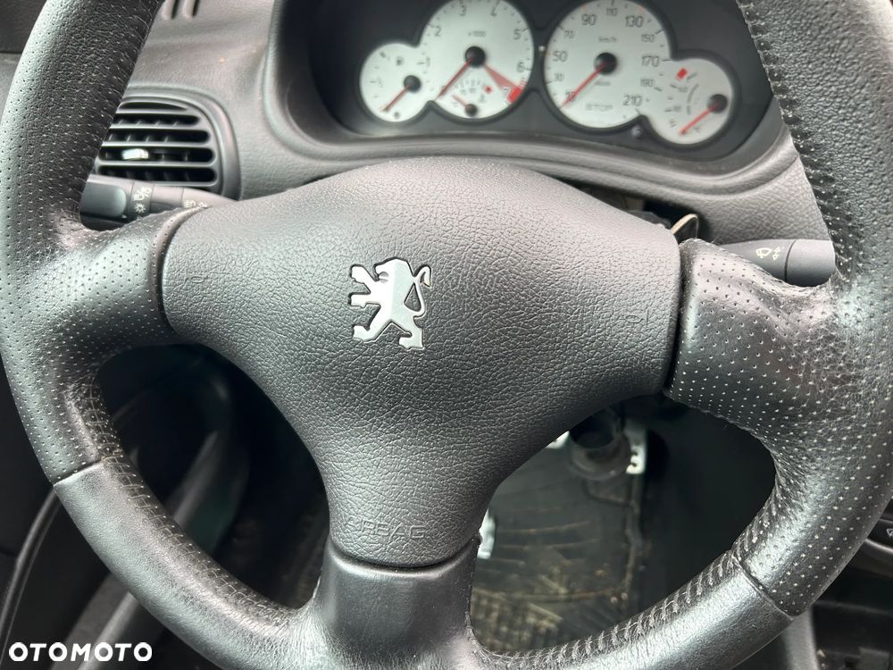 DESKA ROZDZIELCZA KOMPLET PODUSZKI PASY SENSOR PEUGEOT 206 - 5