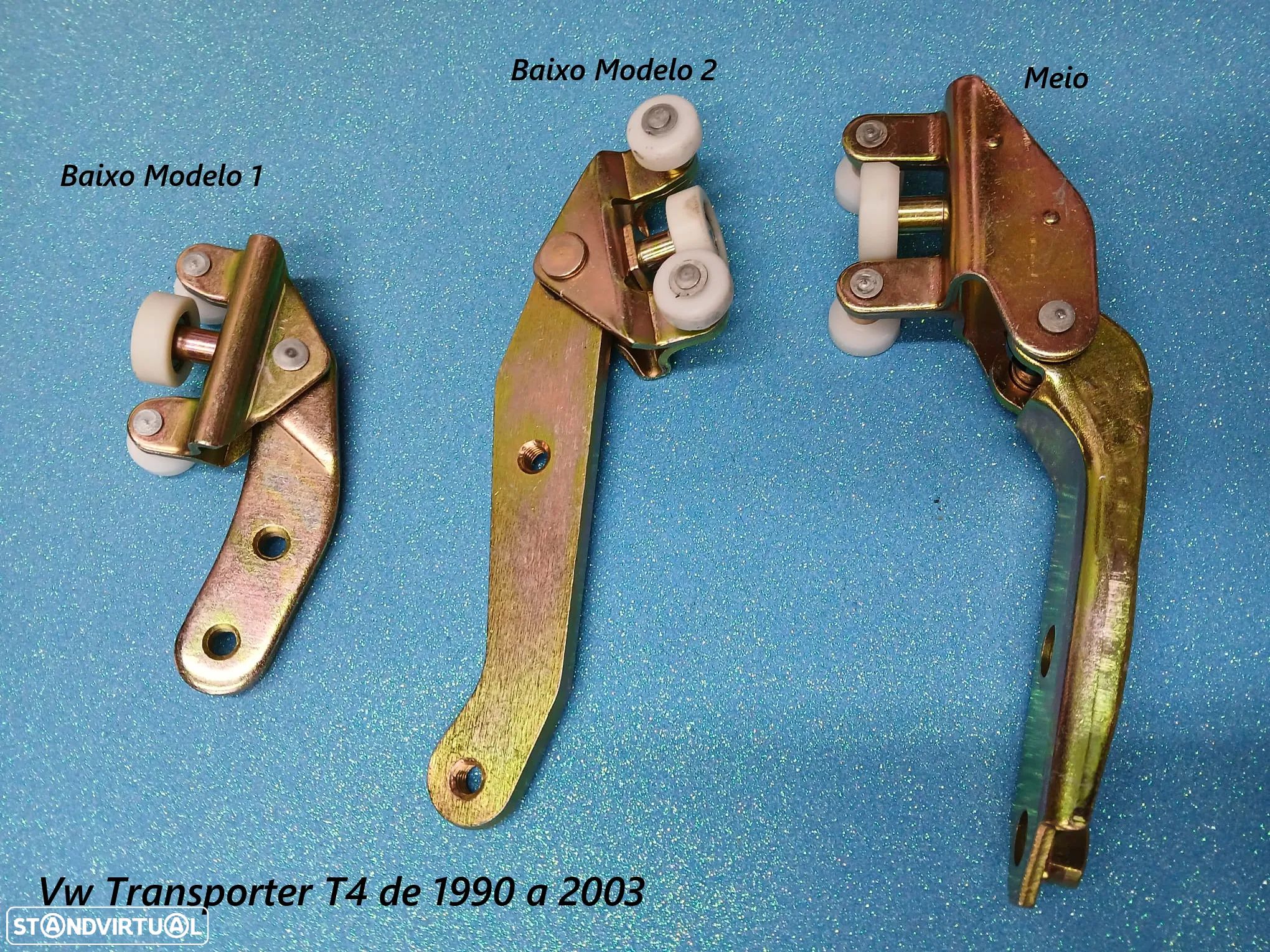 Corrediça rolamento porta correr VW Transporter  T4  90-2003  NOVA - 1