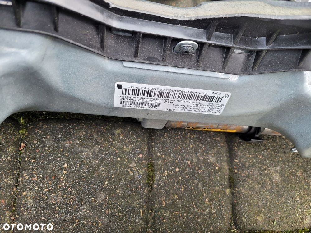MERCEDES W204 DESKA KONSOLA PASY NAPINACZE AIRBAG KOMPLET ORYGINAŁ - 9