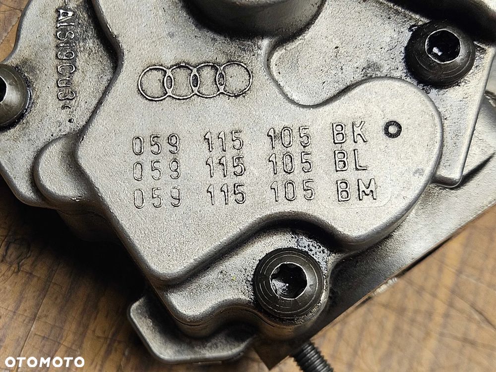Pompa Oleju 059115105BK Smarowanie Silnika 2.7 3.0 TDI V6 Audi A4 B8 A6 C6 VW - 10