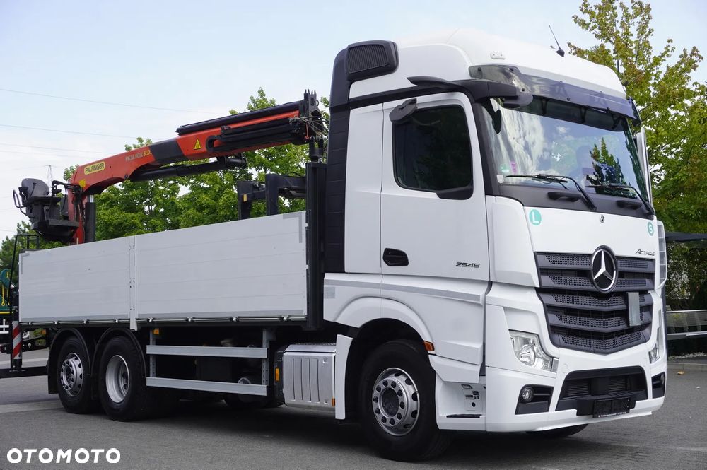 Mercedes-Benz Actros 2545 MP5 / 100 tys. km / HDS Palfinger PK 18.001L SLD A / oś skrętna / 3 szt._259279 - 13