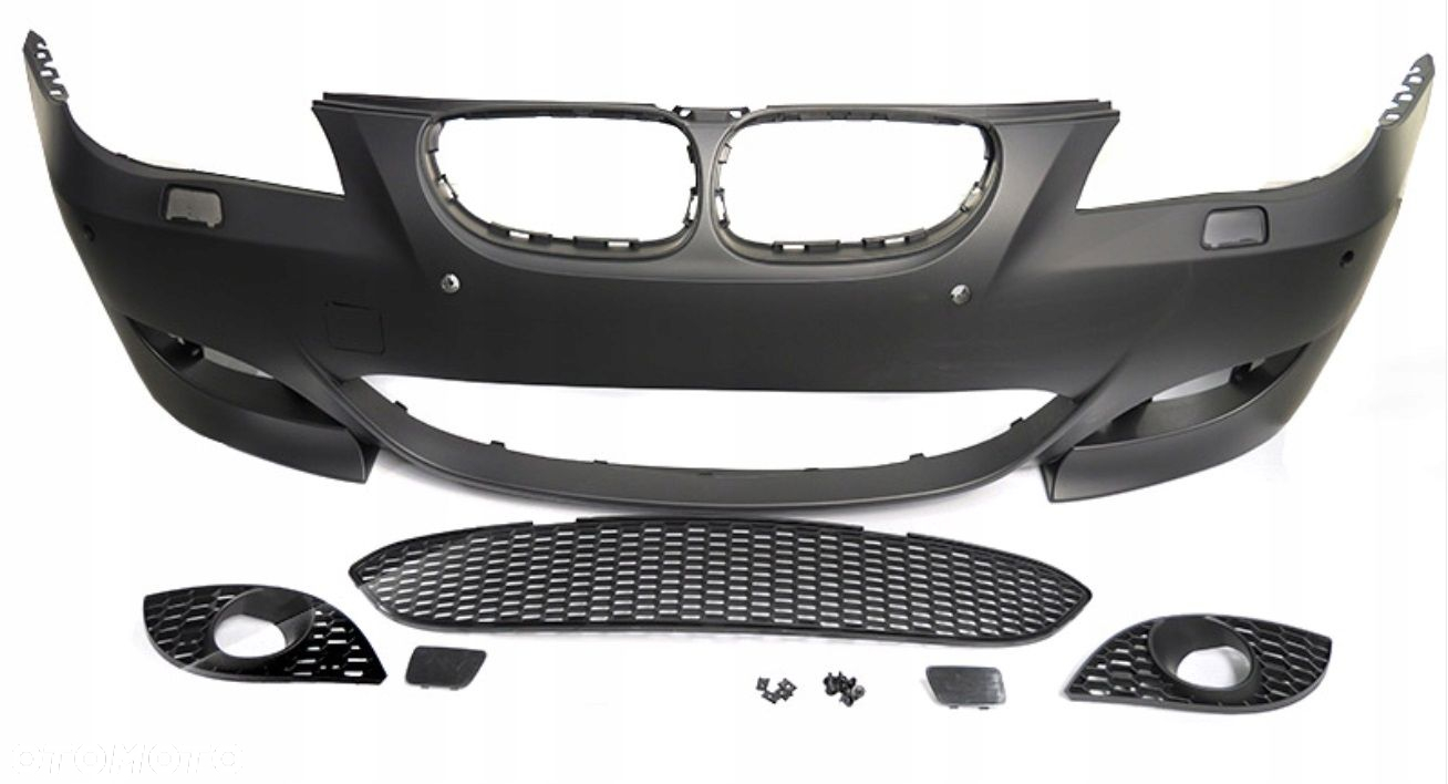 Zderzak Przod kpl Kratki PDC Tuning Sport M5-look Bmw 5 e60 e61 Lift LCI 07 - 4