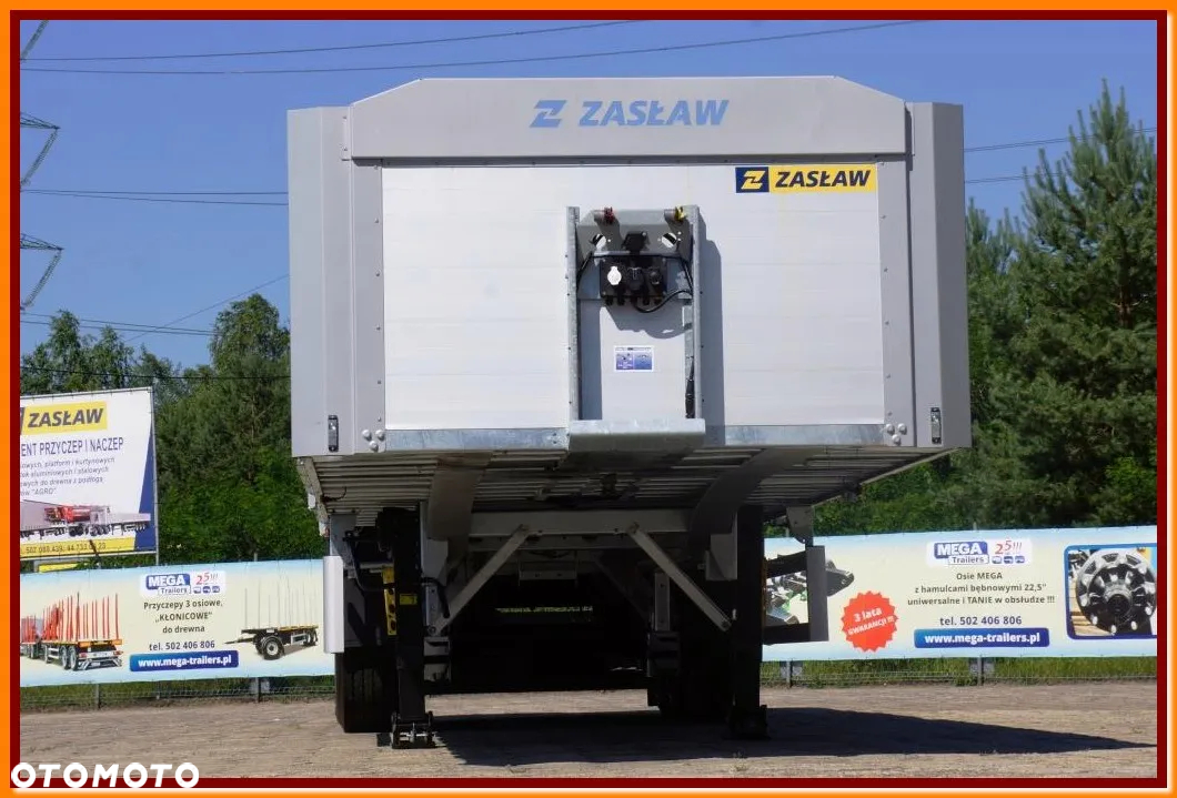 Zaslaw Pokład 13,60 m, MOCNA KRATOWNICA, burty aluminiowe !!! - 11