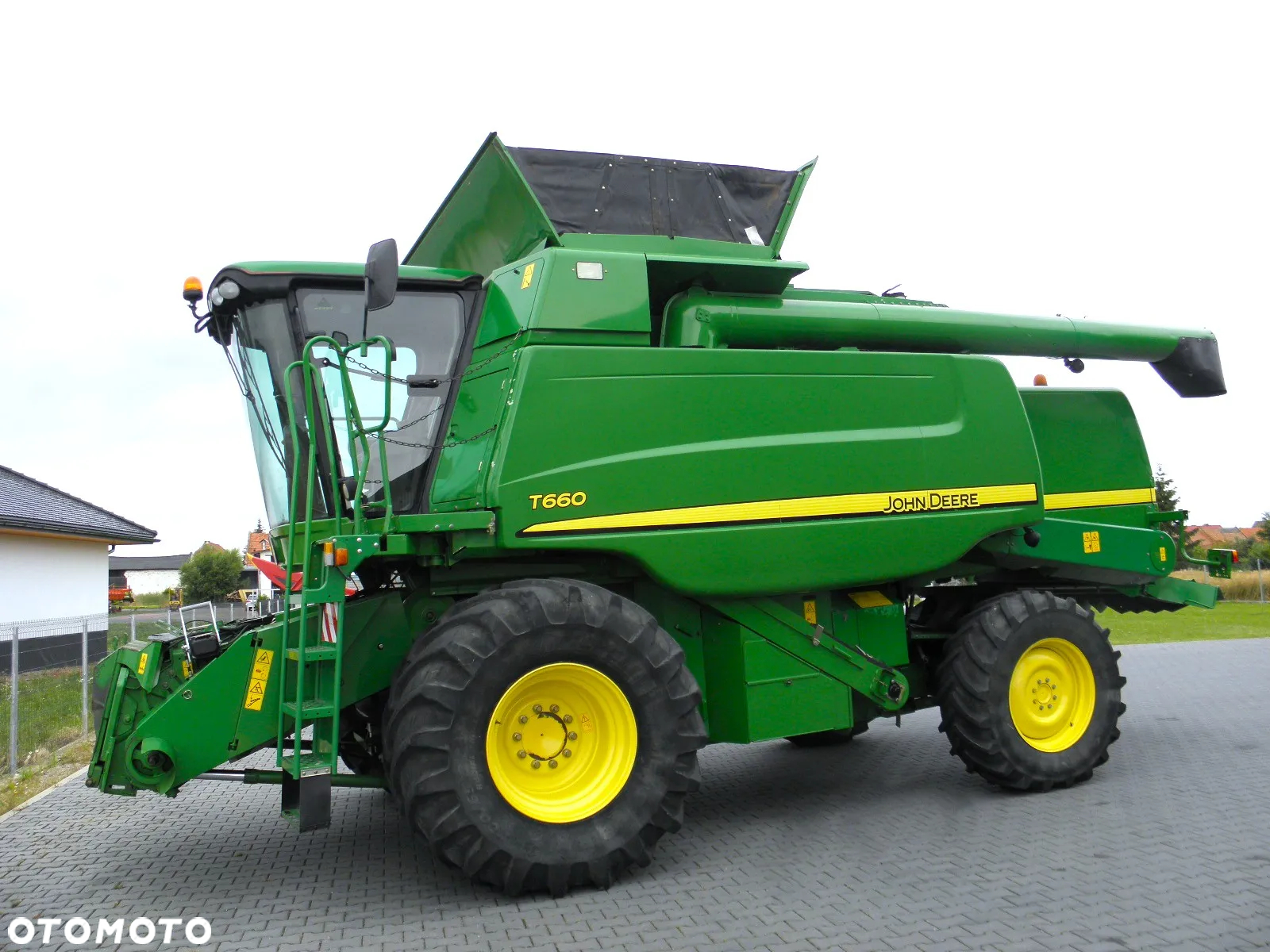 John Deere T660 2008 rok , Heder 6,7 m, Wilgotnosciomierz, Waga, Najbogatsza Wersja, Stan Idealny - 5