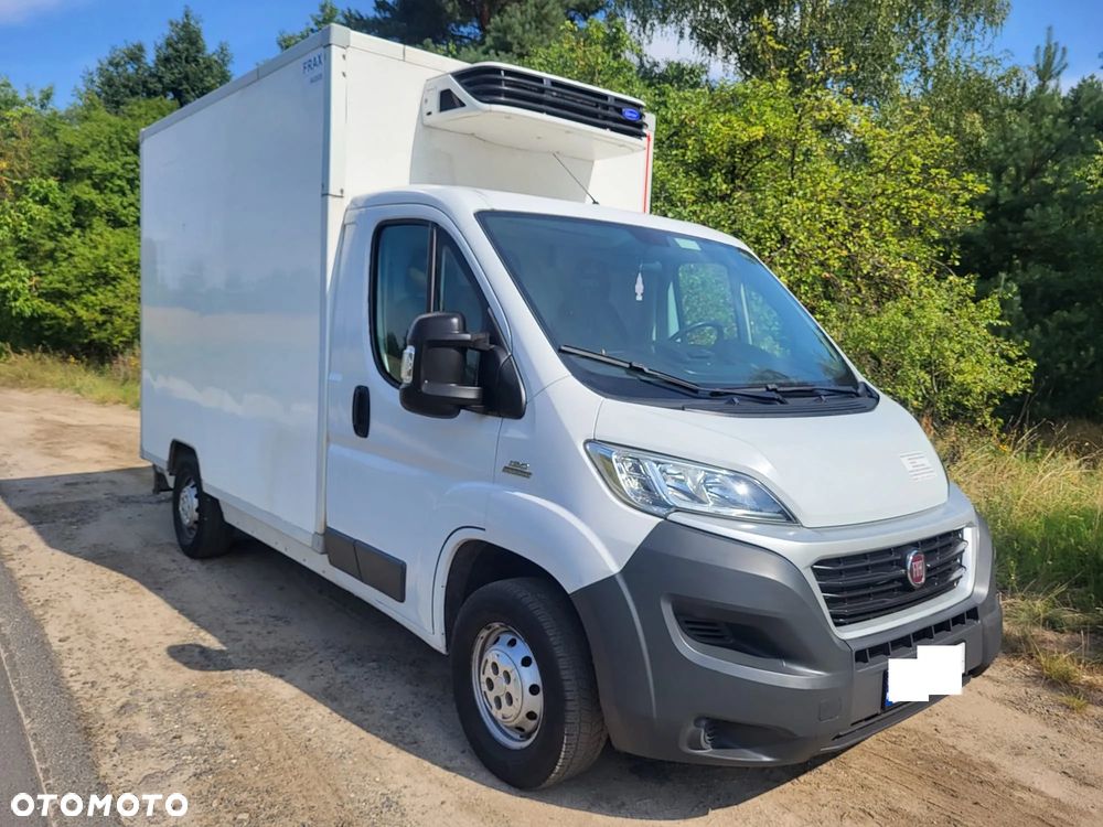 Fiat Ducato 2016r 2.3 JTD 130KM Izoterma Chłodnia Food Truck Sklep HAKI na mięso półki Mroźnia Agregat - 19