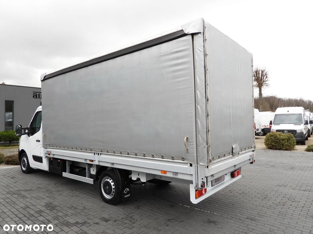 Renault MASTER PLANDEKA 10 PALET TEMPOMAT LEDY PNEUMATYKA KLIMATYZACJA  165KM - 11