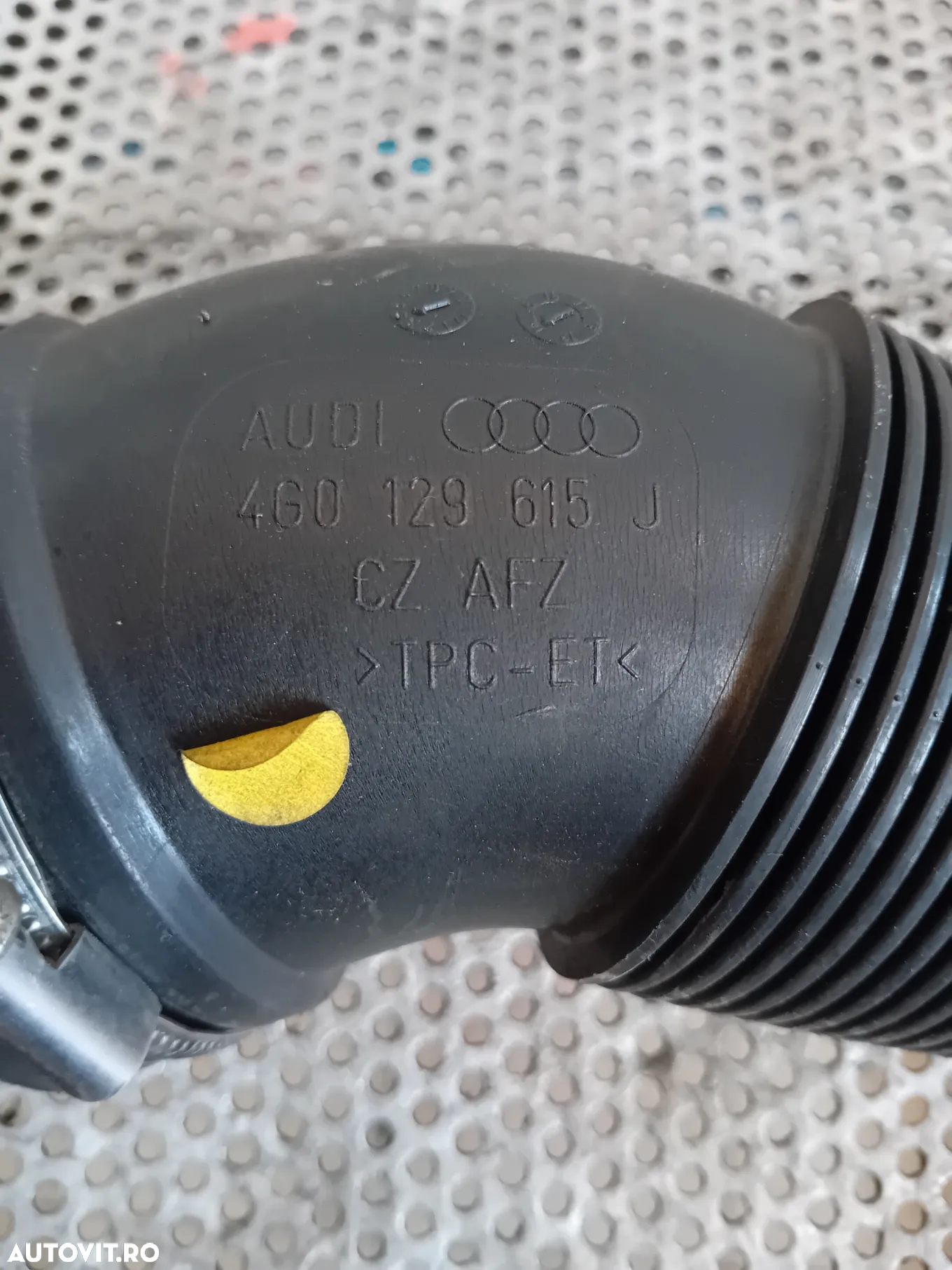 Furtun Tubulatura Admisie Audi A6 4G C7 A5 A4 Q3 Q5 2.0 Tdi Motor CNH 4G0129615J Cutie Automata NYU - 5