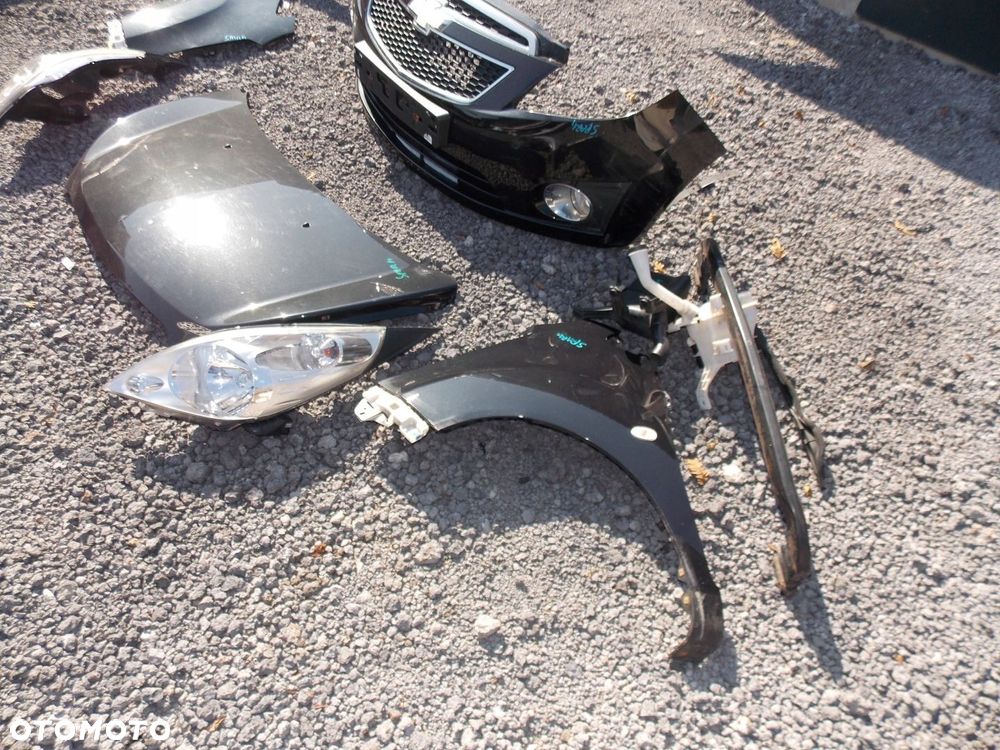 Zderzak maska błotnik lampa komplet przód chevrolet spark gar - 5