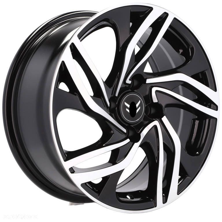 4x Felgi 16 m.in. do CITROEN Berlingo C3 Aircross C-Elysee C2 C3 - BK607 - 8