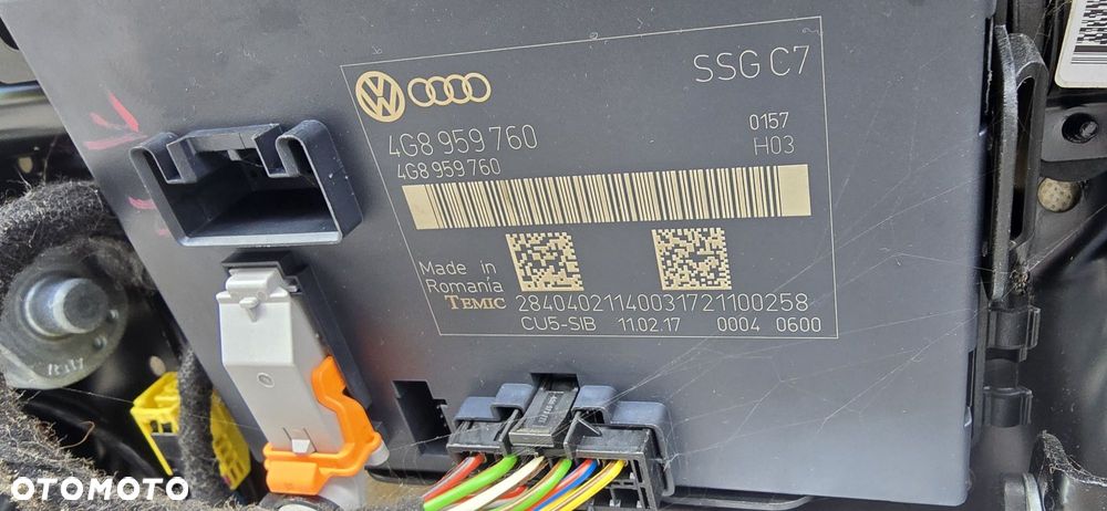 Fotele kanapy Audi A6 C7 lift S-Line skóra elektryczne - 11
