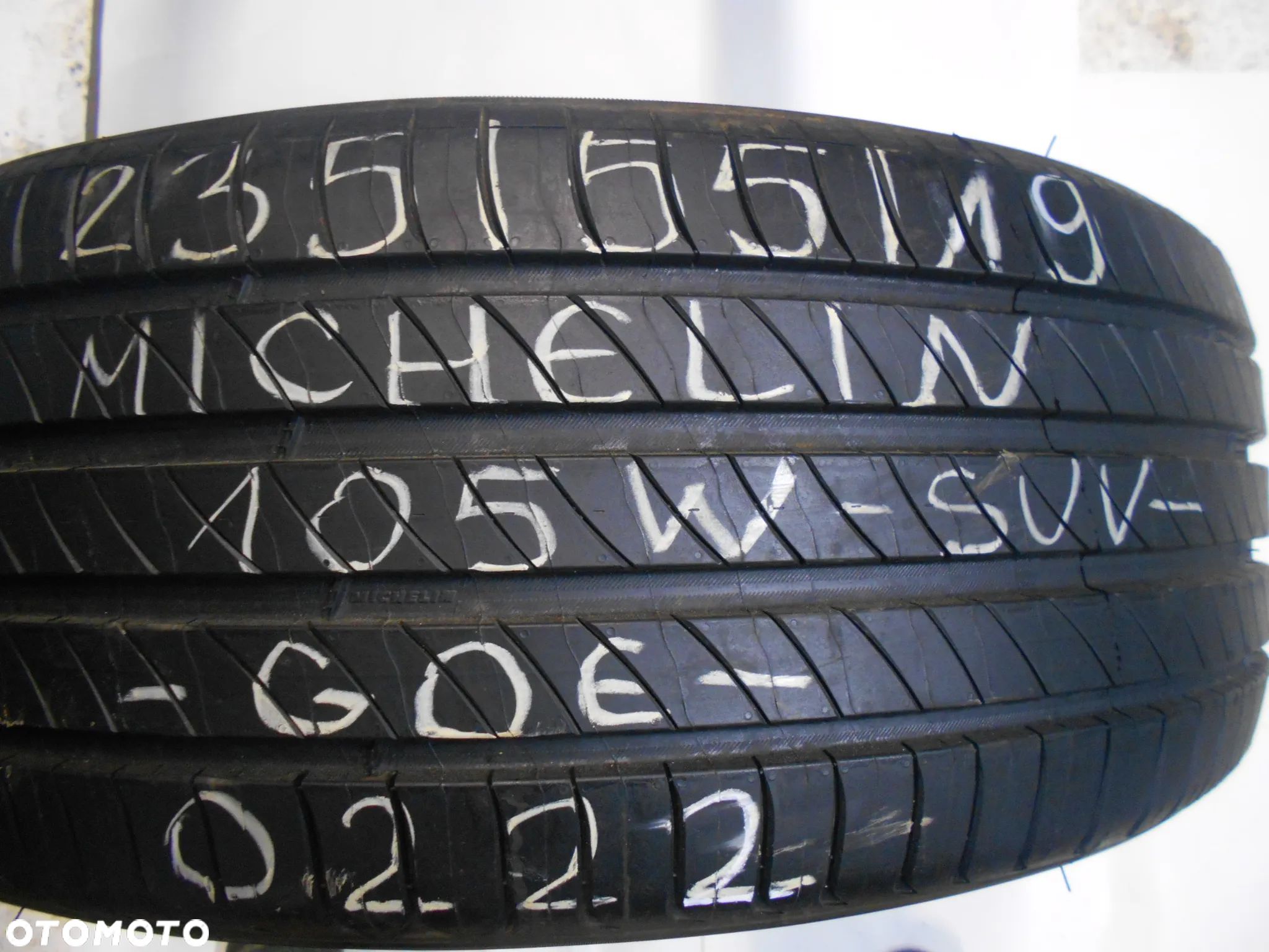 OPONA POJEDYNKA  235/55R19 MICHELIN PRIMACY 4 GOE SUV  DOT 0222 7.5MM - 1