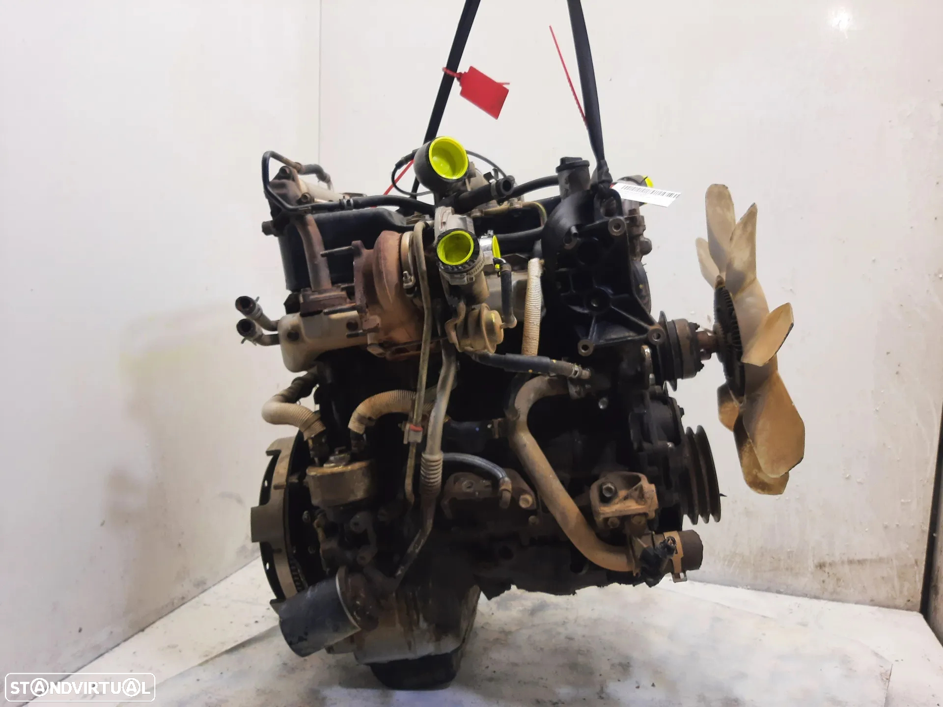 MOTOR COMPLETO ISUZU RODEO 2.2 REFª 4JH1 // 1 ANO DE GARANTIA - 3