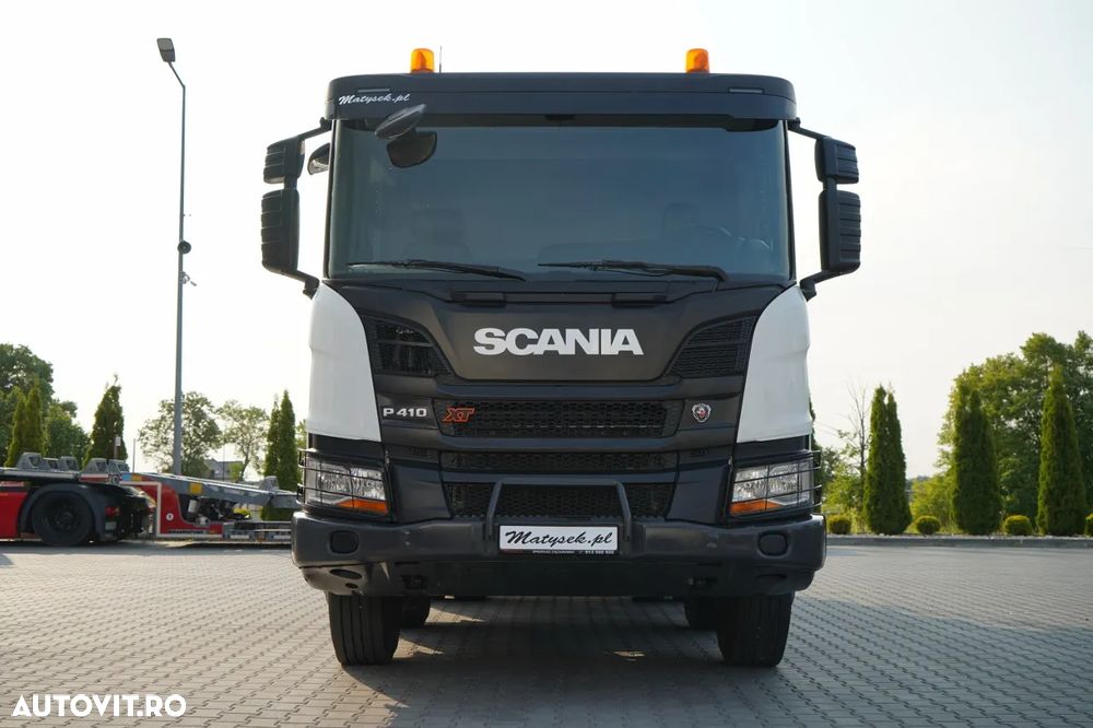 Scania P 410 XT / BETONOMIESZARKA / GRUSZKA / PUTZMEISTER 9 m3 / EURO 6 / ALUFELGI - 10