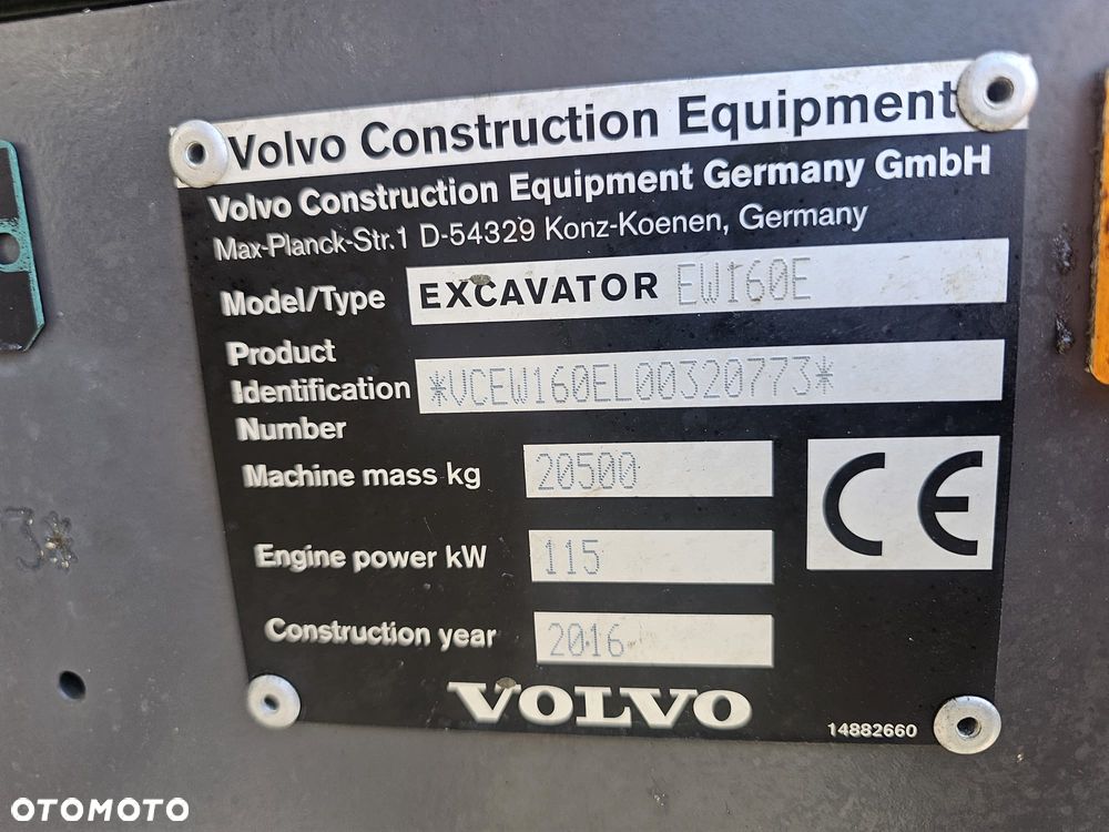 Volvo EW160E | ew160 160 ew140 ew180 - 26