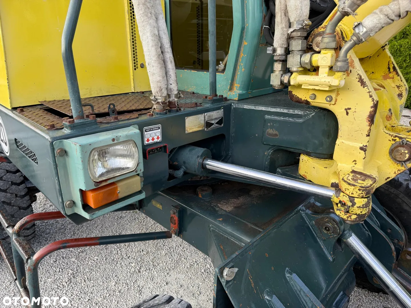 Yanmar B50W KOPARKA KOŁOWA/ 5 TON / MAŁE GABARYTY / BARDZO ZWROTNA / ZADBANA Z NIEMIEC / PIĘKNY STAN / ORYGINAŁ / B 50 W B75 B95 B110 / 70 75 80 90 100 110 / 308 310 / TEREX TW - 31