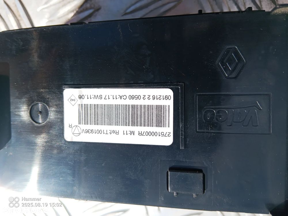 MEGANE III panel klimatyzacji FLUENCE - 5