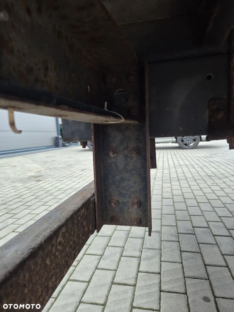 BELKA NAJAZDOWA ZDERZAK TYŁ DAF 45 LF , MAN TGL TGM ROZSTAW RAMY 85 CM - 3