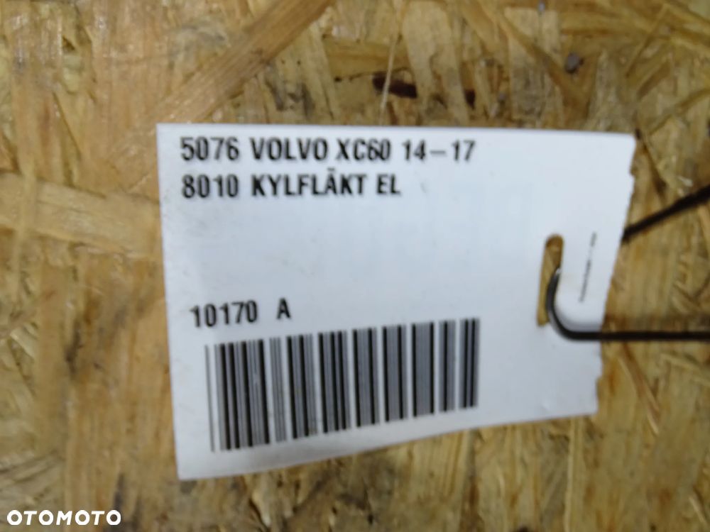 WENTYLATOR CHŁODNICY VOLVO XC60 14-17 31338823 - 4