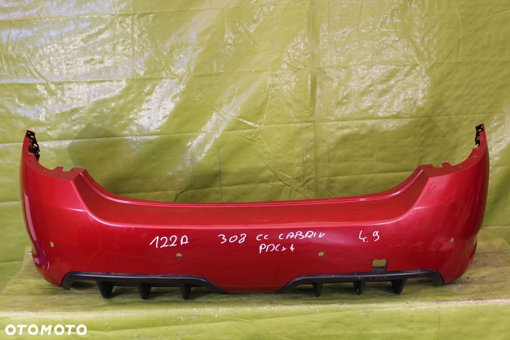 Zderzak tył Peugeot 308 CC 2009-2015 r. - 1