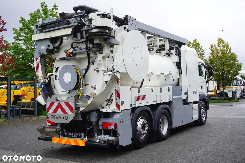 MAN TGS 26.360 E6 / Zabudowa WUKO Rivard 18 m3 / 180 tys. km / oś skrętna - 5