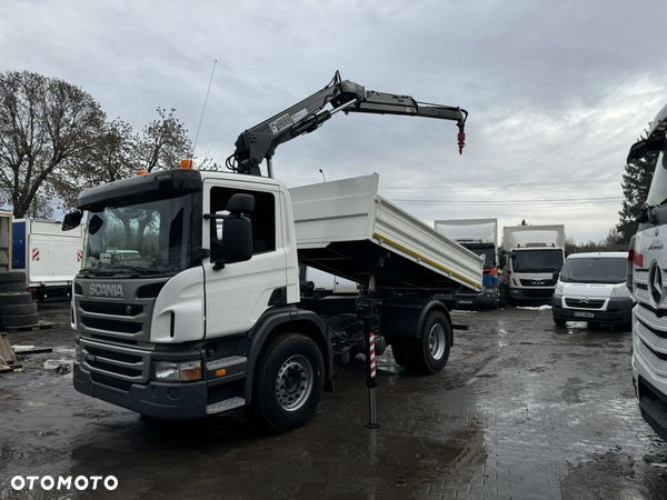 Scania P 320 / Wywrotka HDS HIAB
