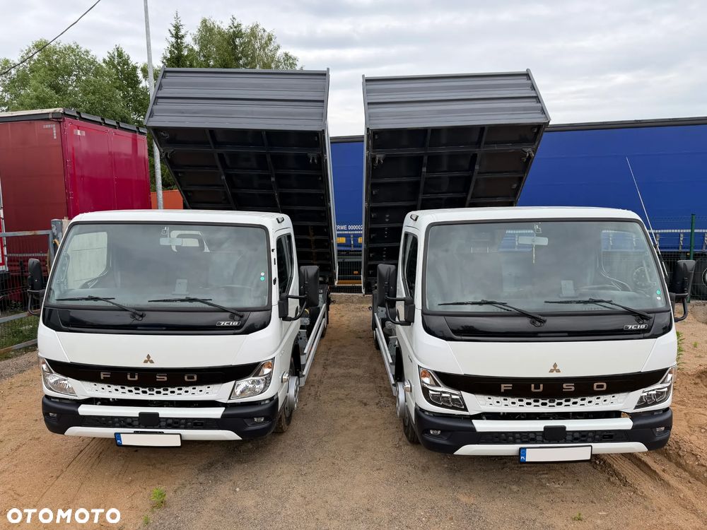 Mitsubishi FUSO CANTER 7C18 / WYWROTKA 3-STRONNA / DUŻA ŁADOWNOŚĆ 4075 KG / TYLKO 12 TYS. KM PRZEBIEGU / POLSKI SALON / 10.2023 ROK !! - 3
