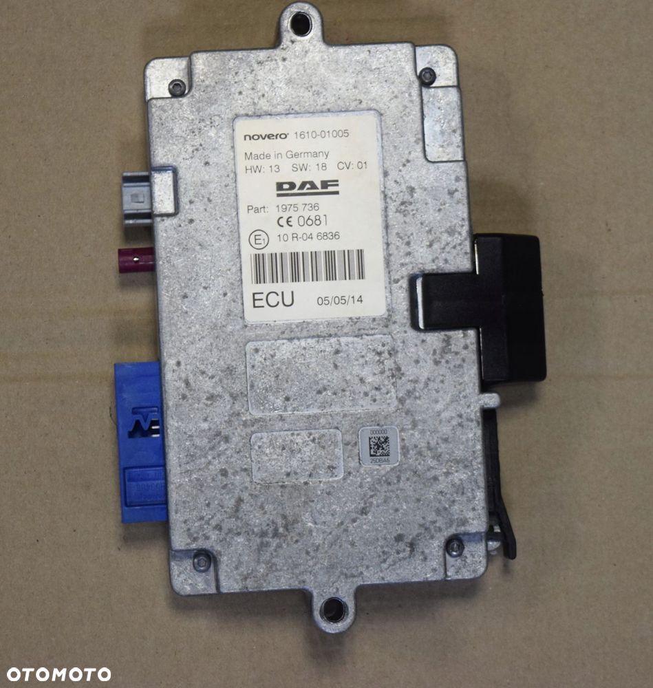 STEROWNIK DAF TELEMATYKA 1610-01005 NOVERO - 1