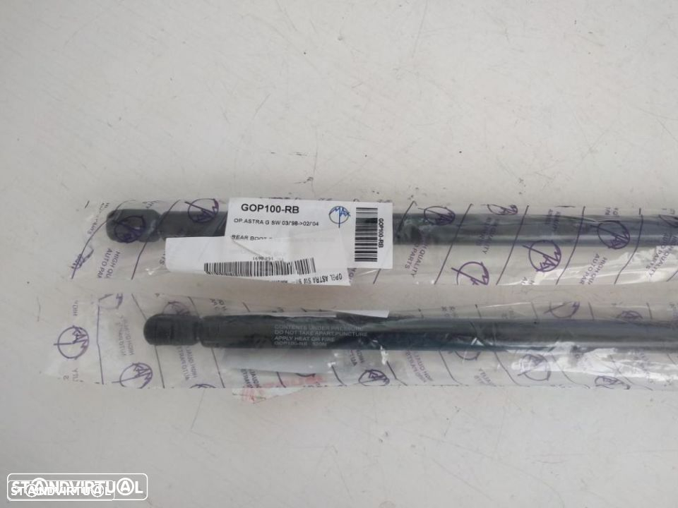 Amortecedores mala opel astra G carrinha van sw 1998 a 2003 (novos) - 2