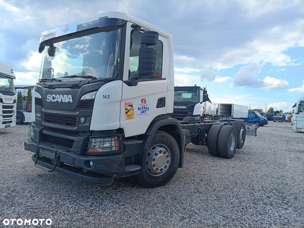 Scania P 450, 6x2 Sprowadzone,trzecia skrętna,przód resor - 3