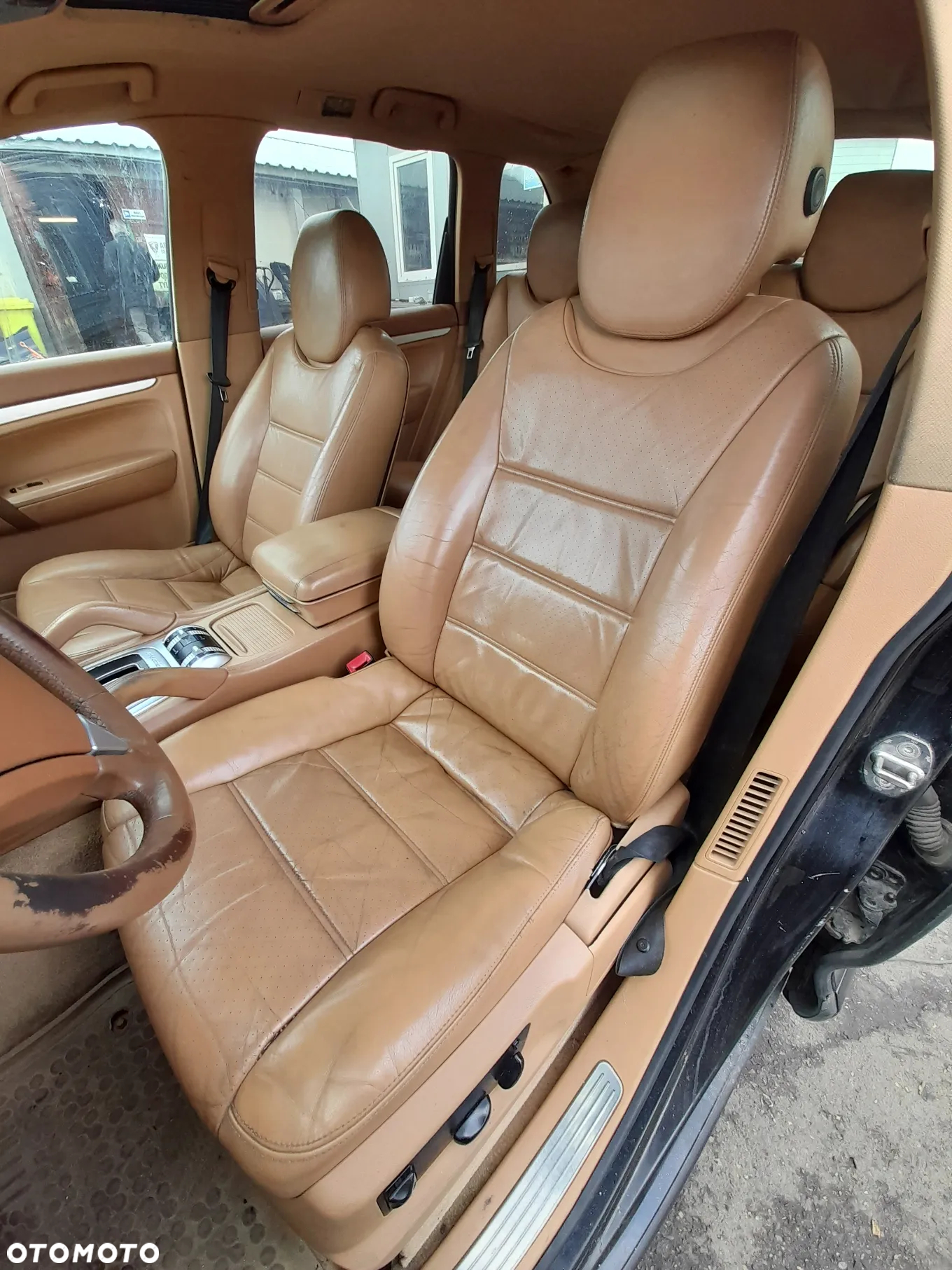 PORSCHE CAYENNE S KOMPLET FOTELI I BOCZKÓW DRZWI BOCZKI FOTELE FOTEL KANAPA - 12
