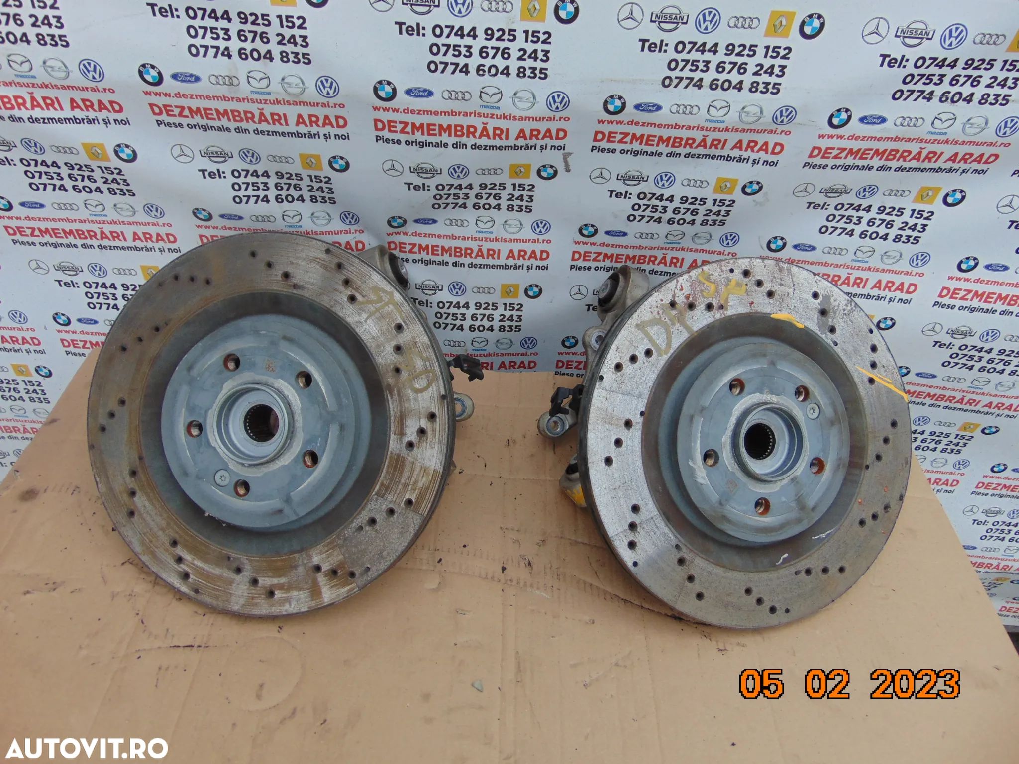 Discuri frana spate Mercedes GLB AMG Brembo gla x247 w247 w177 w118 disc frana spate - 1