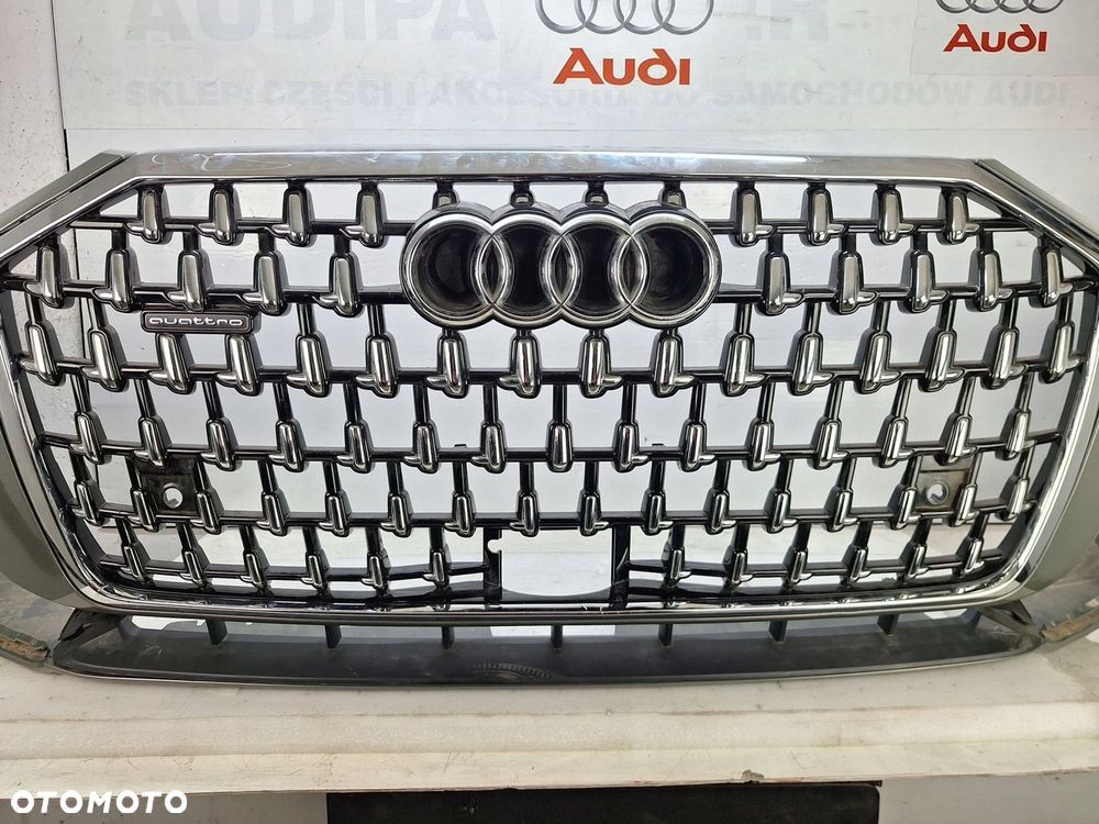 ZDERZAK AUDI A8 D5 4N 4N0 2020-2025 LIFT PO LIFTINGU GRILL ORYGINAŁ OE ASO - 2