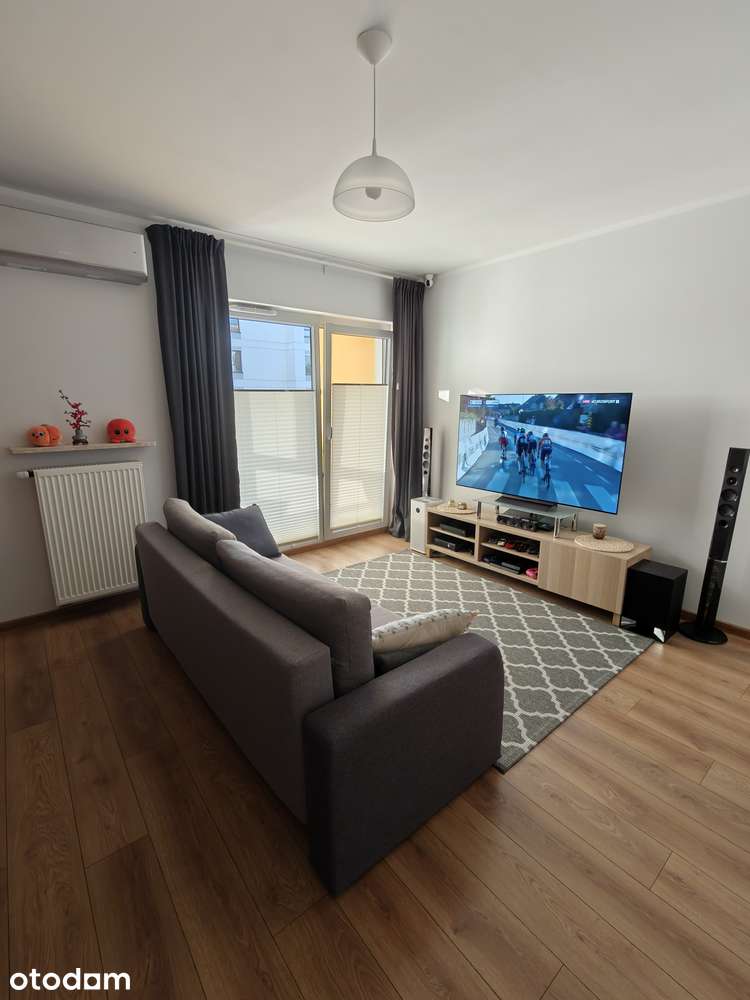 3 pokoje, klimatyzacja, garaż podziemny, balkon, metro Kondratowicza