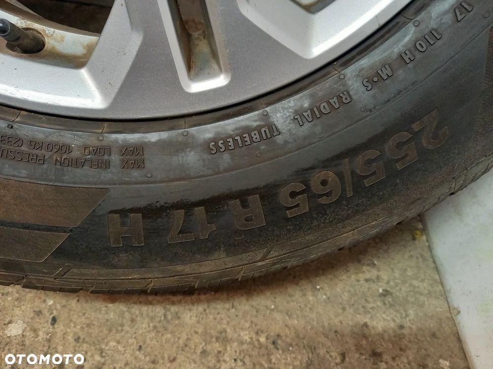 Nissan Navara 4 IV NP300 kola Felga Felgi opony zimowe M+S 255 65 17 Continental - 6