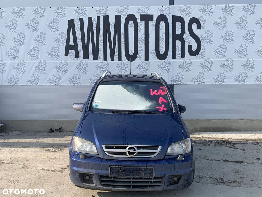 OPEL ZAFIRA 2004 *SAMOCHÓD NA CZĘŚCI* 4078  MASKA, LAMPA, DRZWI, LUSTERKO, ZDERZAK, GRILL, BŁOTNIK, KLAPA, BELKA, DESKA, FOTELE, KANAPA, ĆWIARTKA KIEROWNICA, TARCZE, ZACISKI, ZAWIESZENIE, KOMPLETNY PRZÓD, KOMPLETNY TYŁ, LICZNIK, ZEGARY, PRAWE LEWE PRZÓD TYŁ - 2