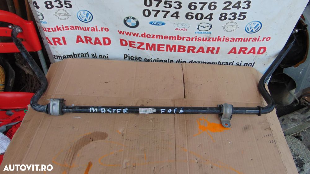Bara stabilizatoare fata renault Master 2018-prezent bara torsiune Opel Movano dezmembrez master 2. - 2