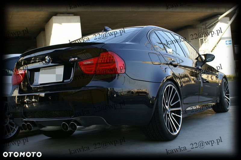 BMW E90 SPOILER LOTKA SPOJLER PERFORMANCE PODKŁAD! - 2