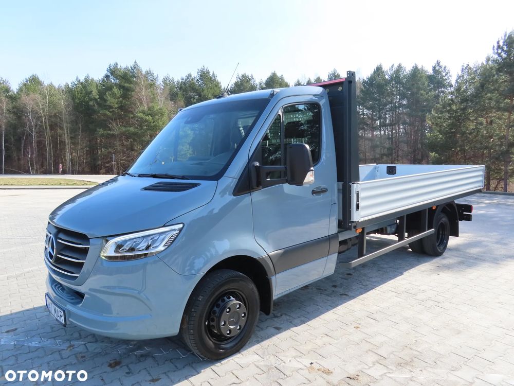 Mercedes-Benz Sprinter 519 CDI 190 KM Skrzynia Otwarta 4313 mm Długa 8.E.Palet Rozstaw Osi 4325 mm DMC 3500 Kg Ładowność 926 Kg WZMACNIANY HAK 3500 Stan Jak Nowy POLECAM - 7