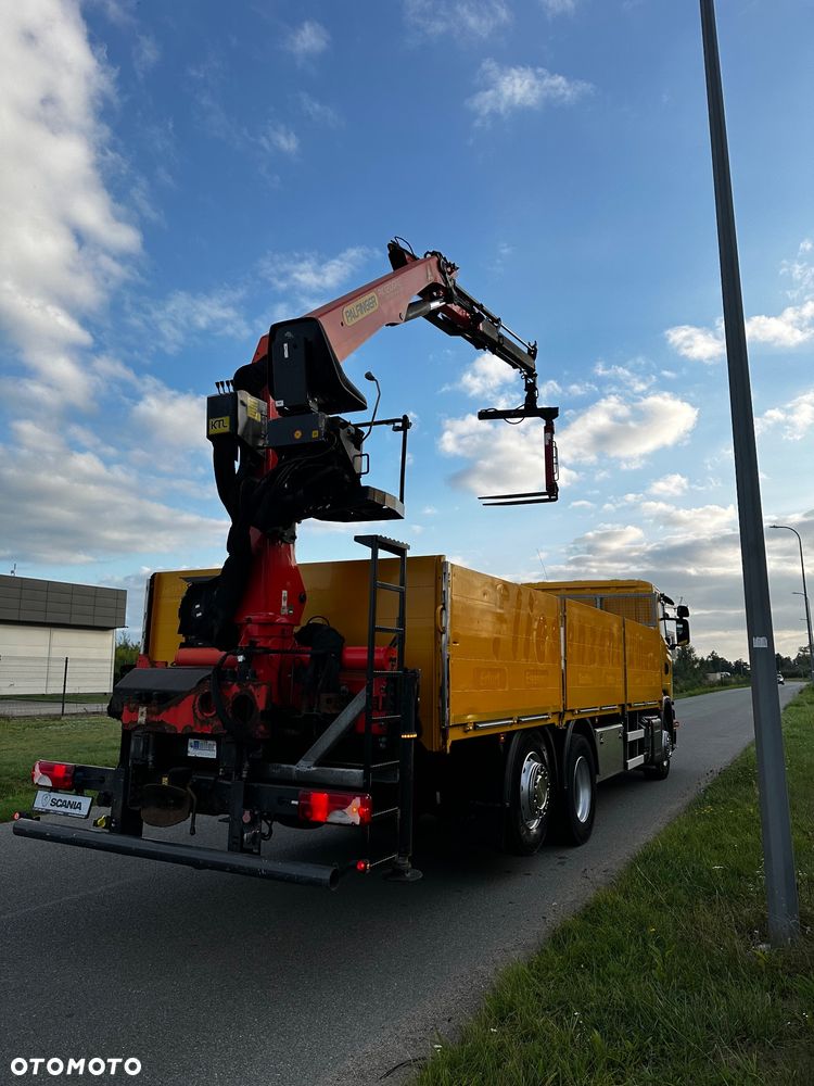 Scania G450 bez EGR 6x2 HDS dźwig Palfinger PK12001l Idealny Stan - 16