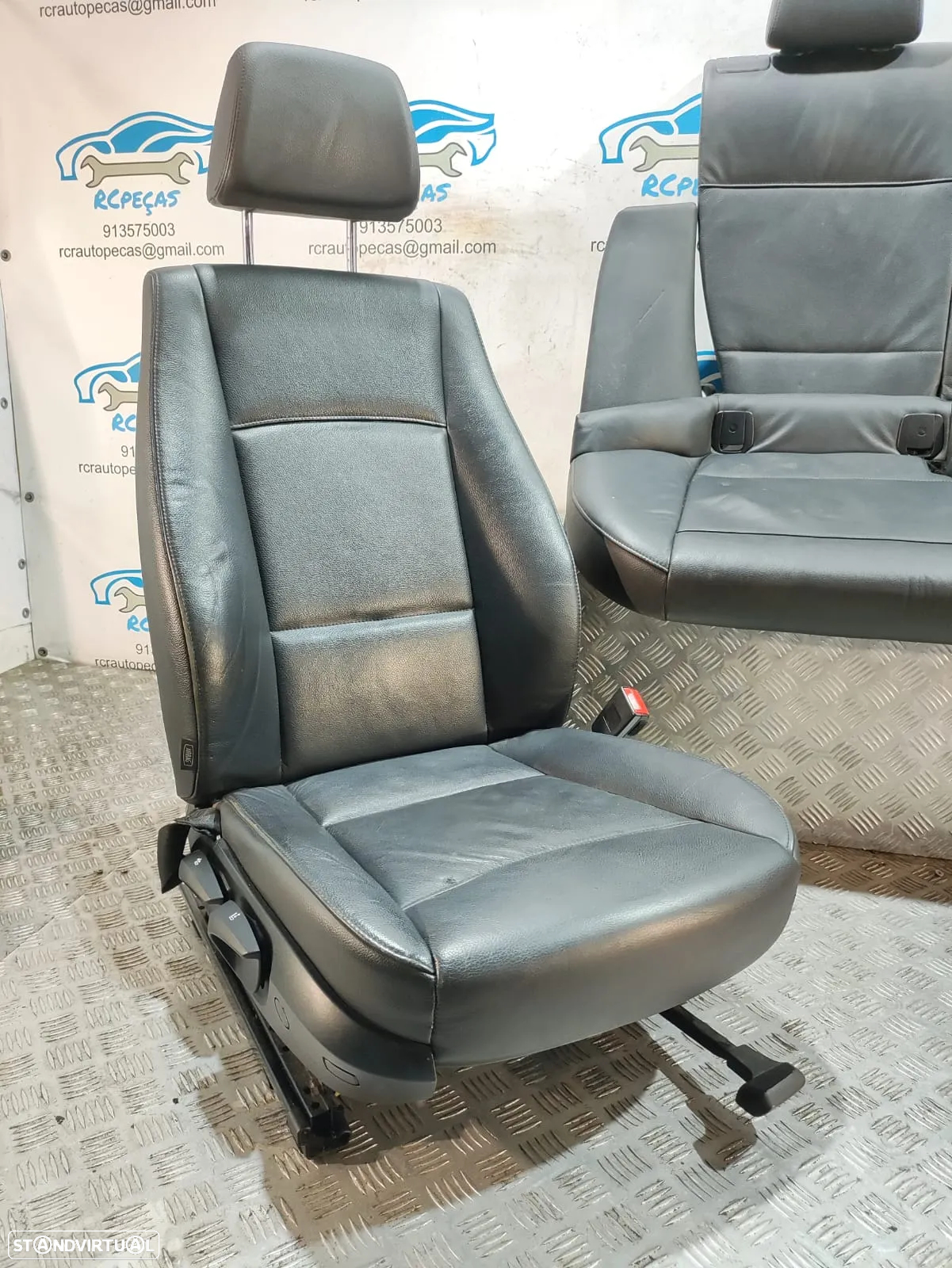 Conjunto Bancos Pele BMW X1 E84 Aquecidos - 5