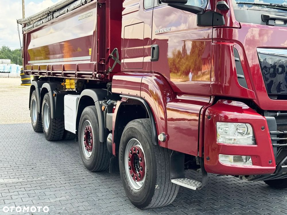 MAN TGS 35.460 // 8X4 // MANUAL // RESOR // MEILLER KIPPER 16 m3-3STRONNY // BURTA 110 // DWIE KAMERY // Z NIEMIEC - 8