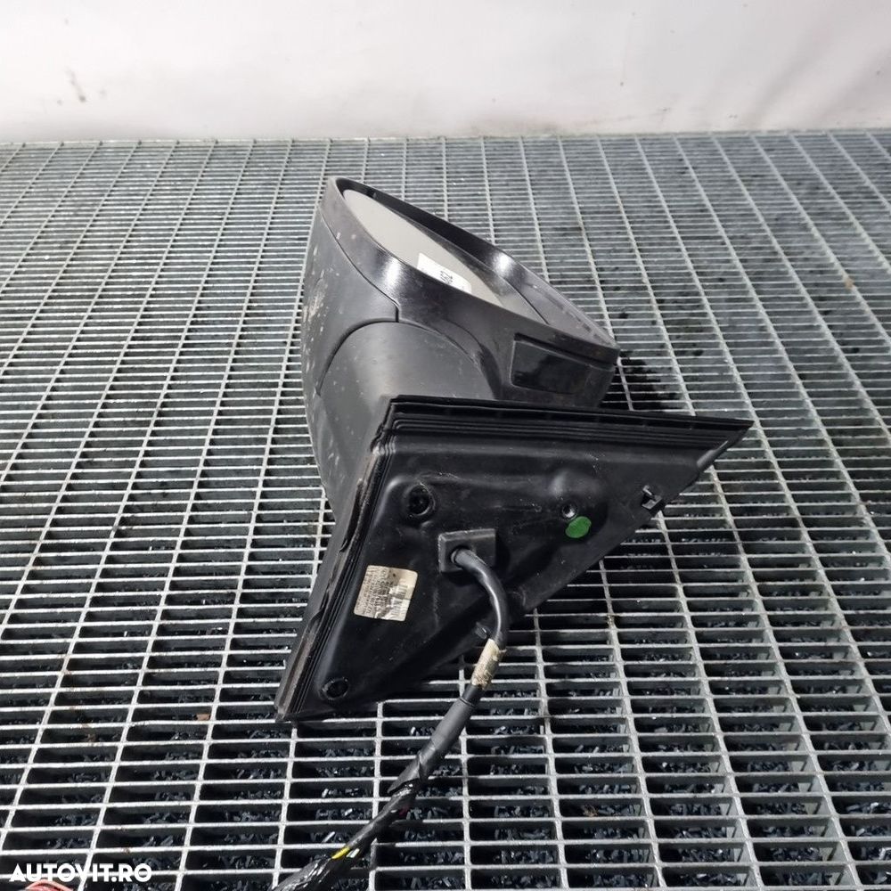 Oglinda stanga AUDI Q7 2005 - 2009 4 Usi NEGRU (1462) Cu rabatare electrică - 4