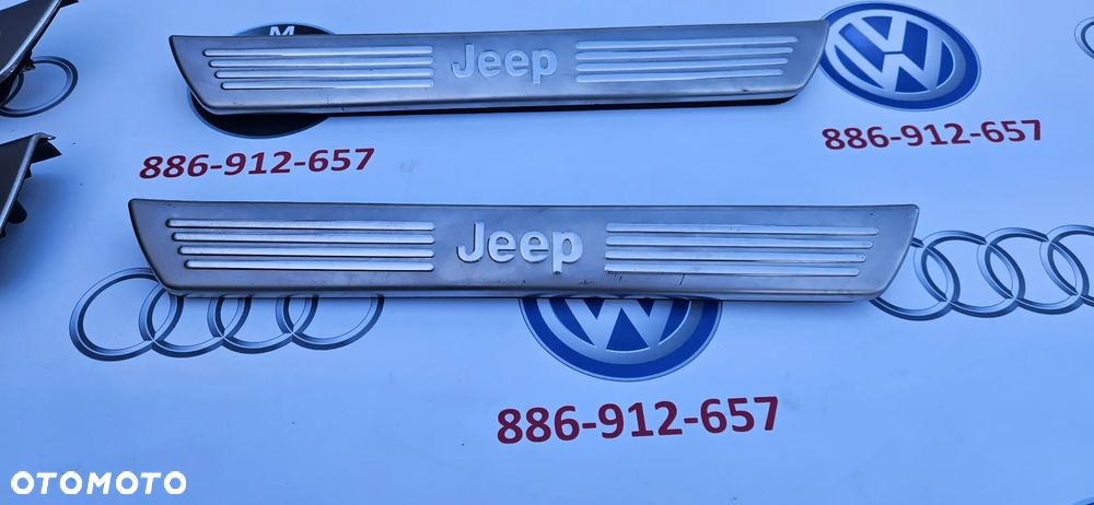 JEEP GRAND CHEROKEE WK2 LIFT listwa progowa ozdobna listwa progu wewnętrzna Nakładka na próg - 2