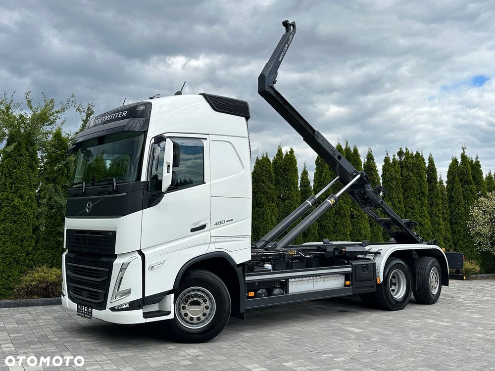 Volvo / FH460 / 6X2 / HAKOWIEC / MEILLER -KIPPER / Oś-SKRĘTNA-PODNOSZONA / - 6