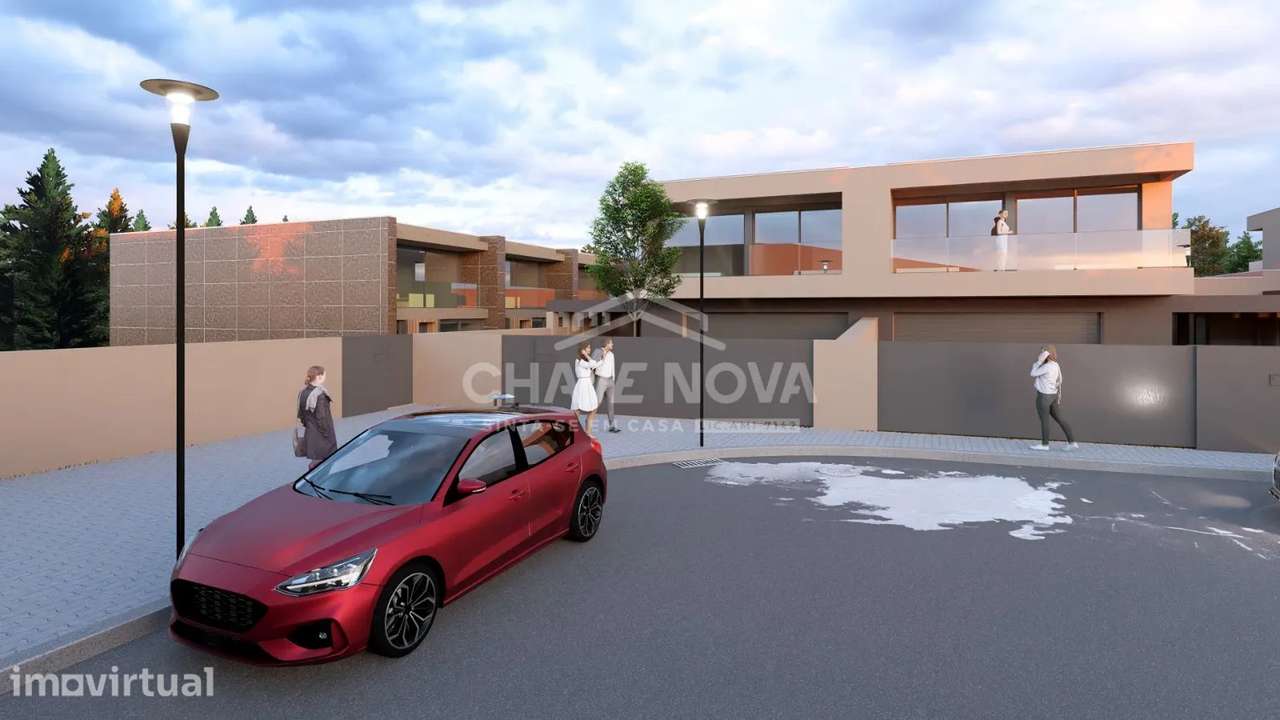 Lote de Terreno p/Moradia Geminada em Valadares - Grande imagem: 2/9