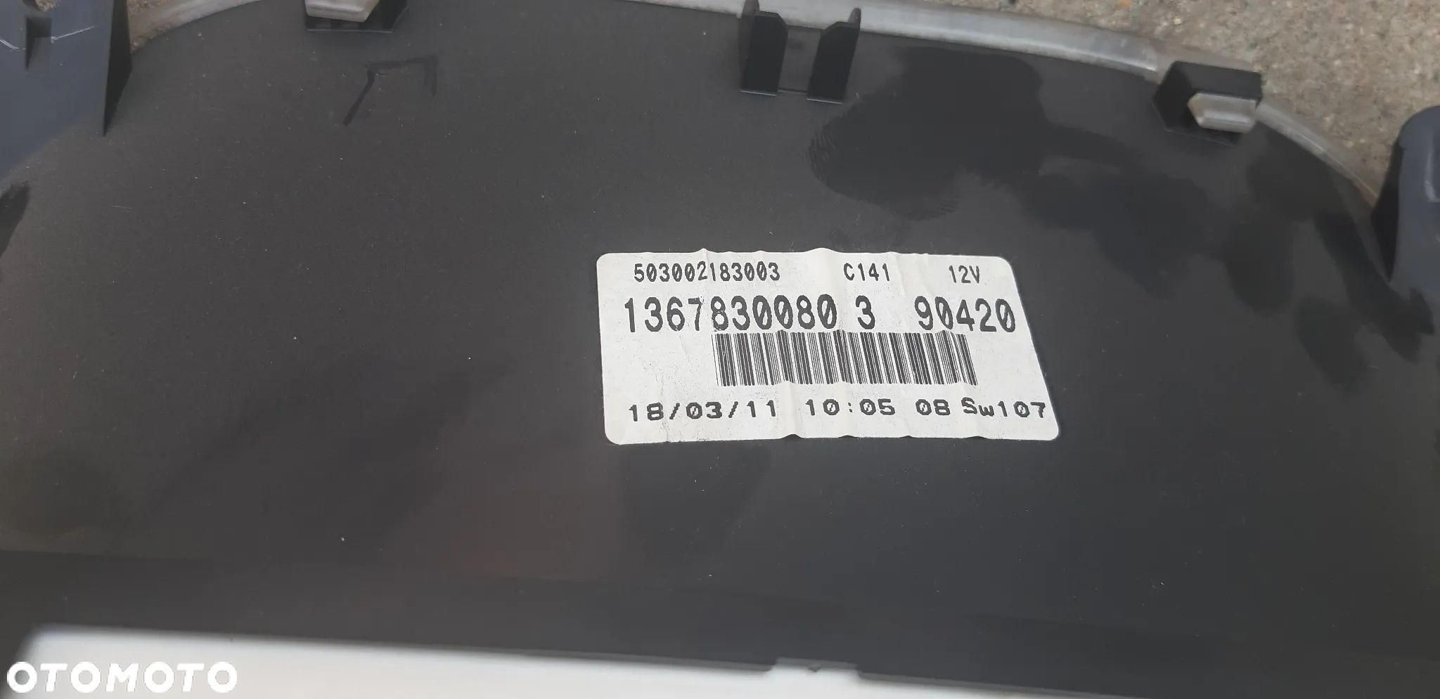 Licznik zegary Fiat Qubo 1.3d 2010r. 1367830080 - 6