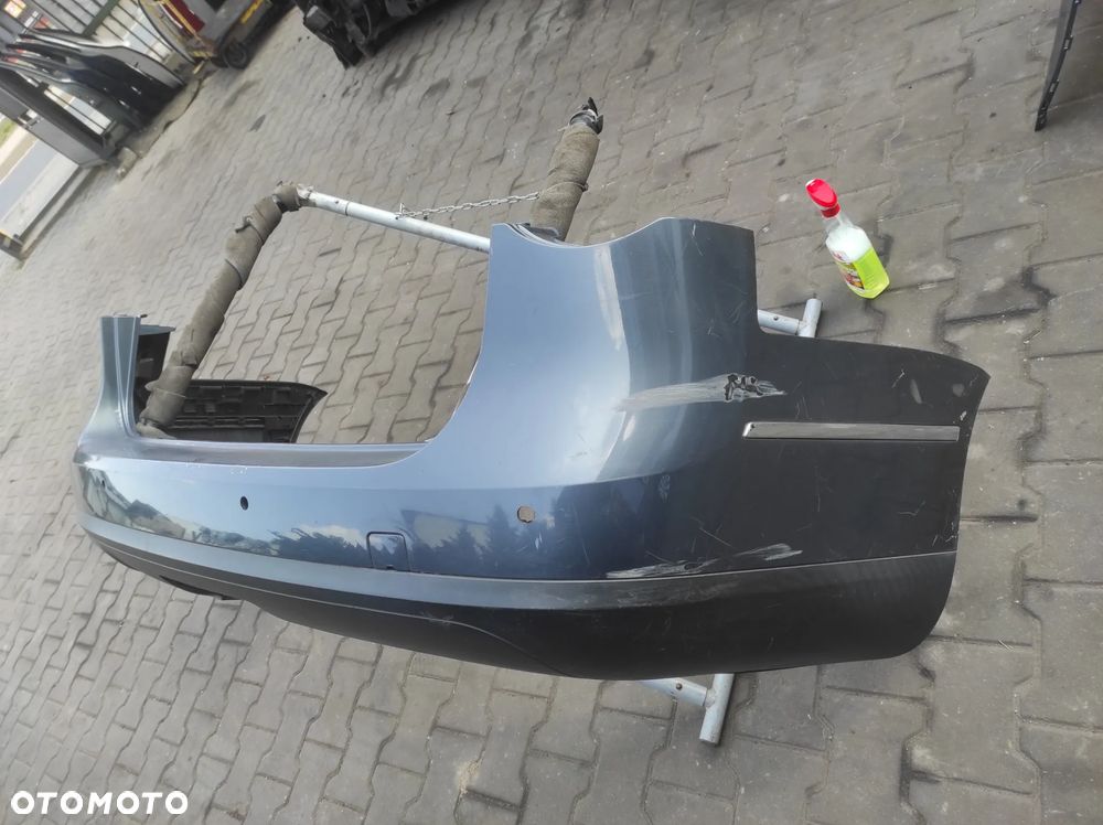 VW PASSAT B6 KOMBI ZDERZAK TYŁ TYLNY CHROM HAK HOLOWNICZY PDC CZUJNIKI PARKOWANIA SZARY  WYSYŁKA !!!!! - 2