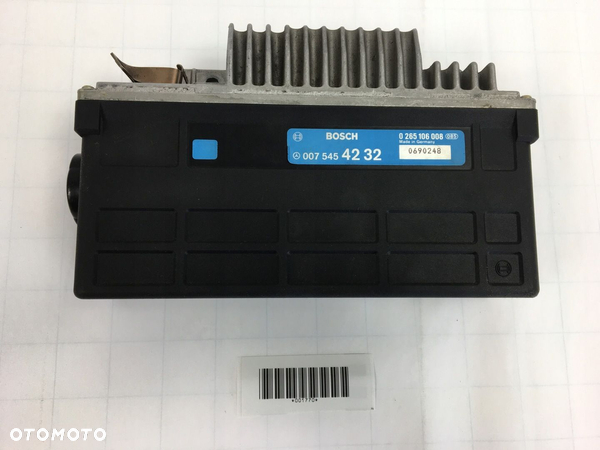 STEROWNIK ABS ASR MERCEDES W124 W126 R129 SL 0075454232 0265106008